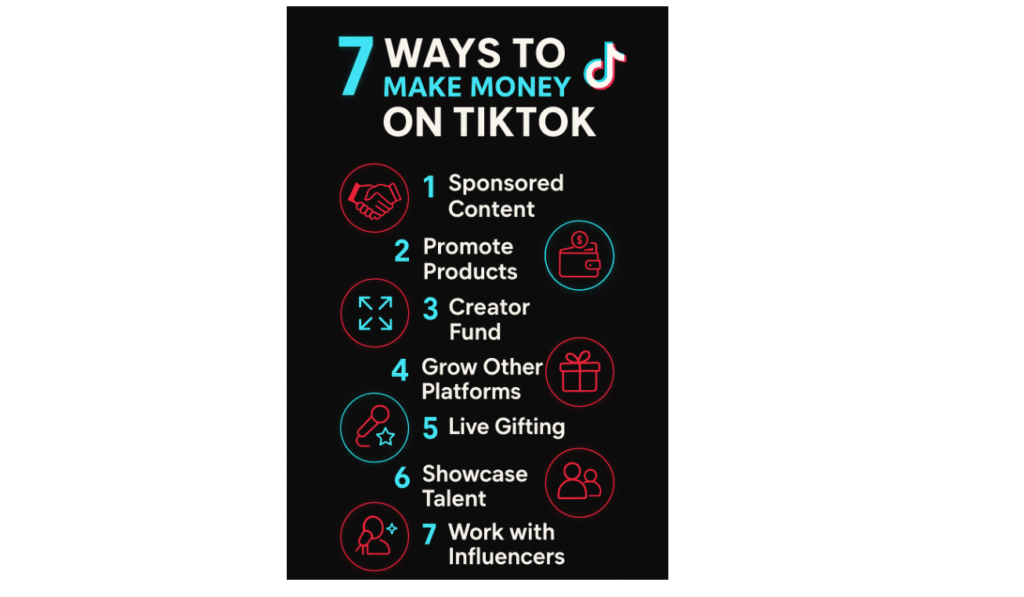 7 Ways to Make Money on TikTok in 2025