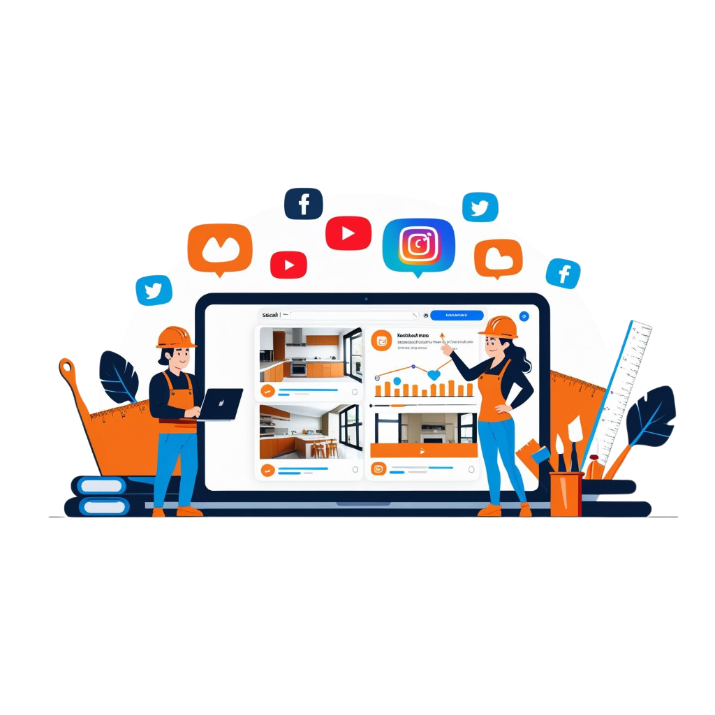 social media marketing services for remodeling contractors