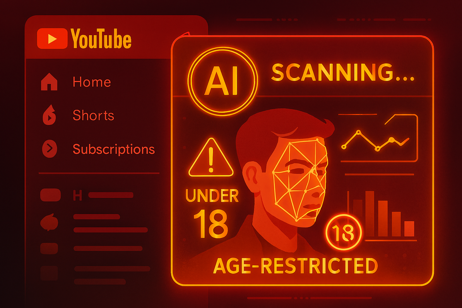 YouTube AI Age Check for Minors