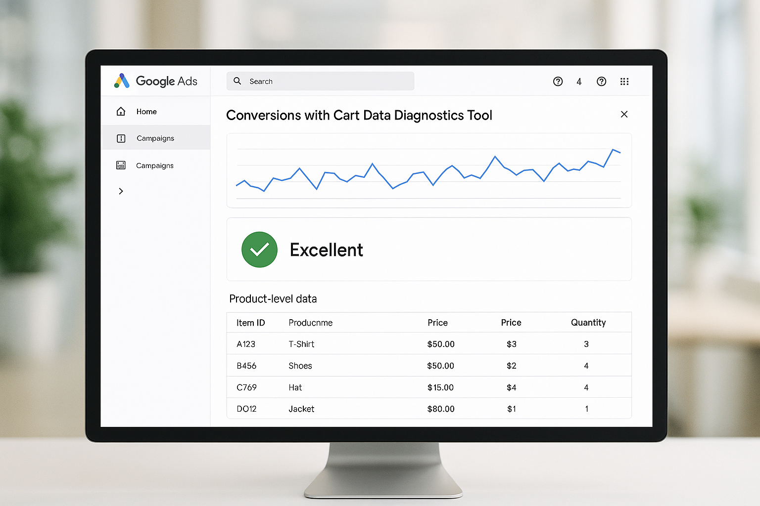 Cart Data Diagnostics Tool