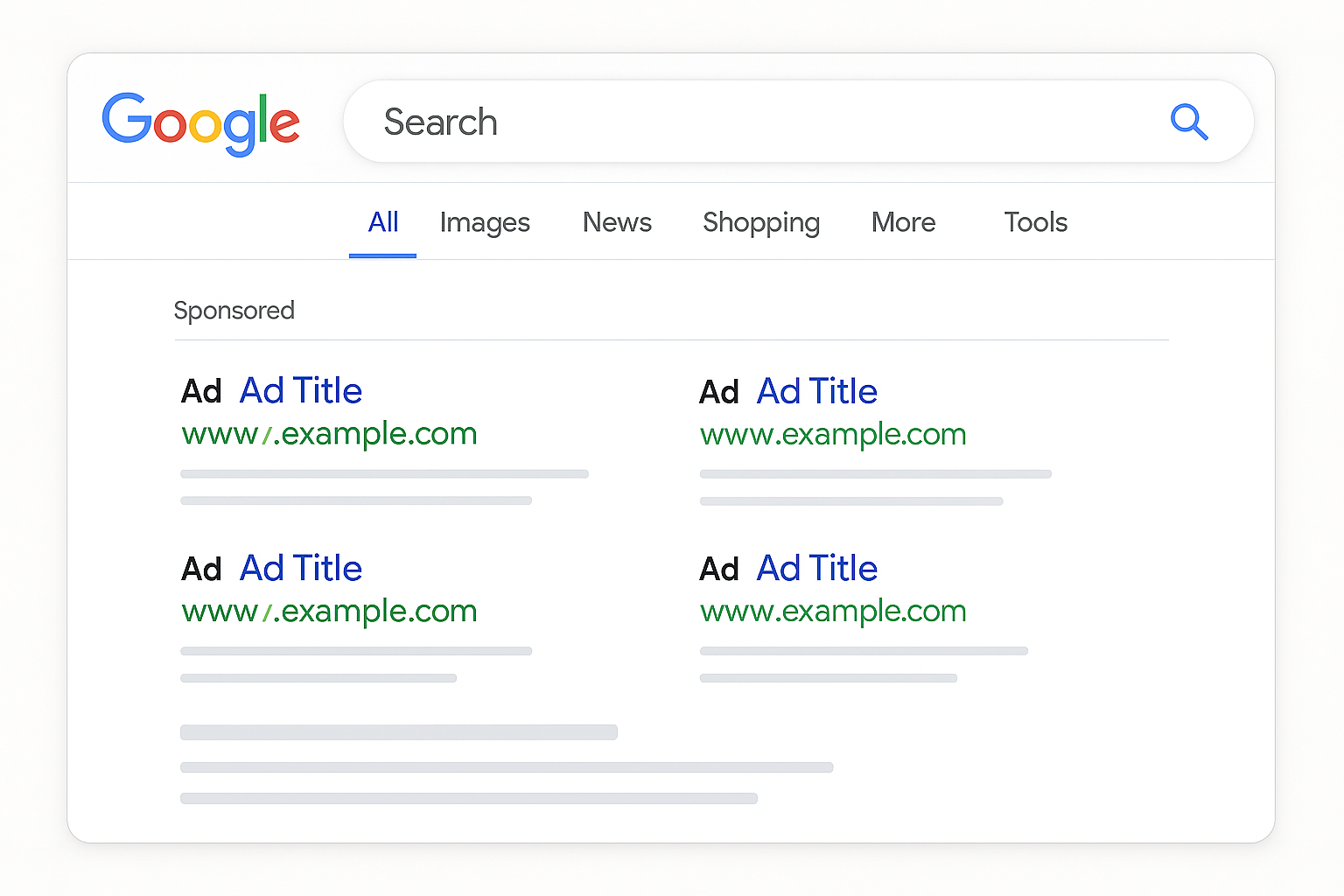 Google Search Ads Update