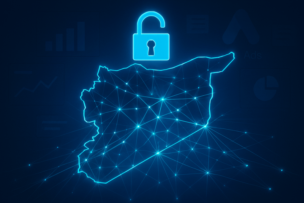 Syria Sanctions Lifted in Google Ads Country Restrictions